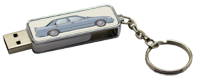 Ford Sierra Sapphire Cosworth 1990-92 USB Stick 1